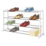4-Tier Shoe Rack - Holds up to 20 Pair of Shoes