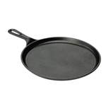 10.5 inch Round Pre-Seasoned Cast Iron Skillet Griddle Frying Pan Made in USA