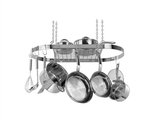 Modern Industrial Circular Hanging Pot Rack