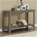 Sofa Table Console Table in Dark Taupe Wood Finish