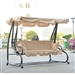 Outdoor Canopy Swing Patio Porch Shade Deck Bed in Sand