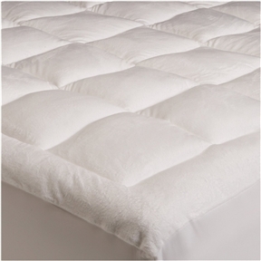 Twin XL size Super Soft Microplush Mattress Pad - End-to-end Box Stitched