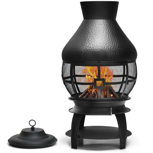 Portable Patio Wood Burning Chimenea Fireplace