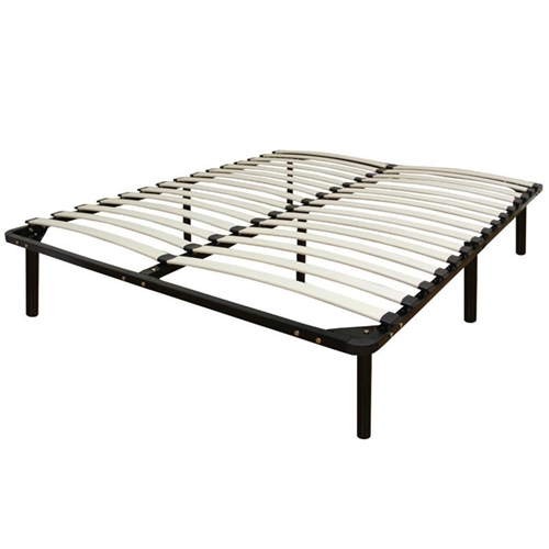 Queen size Platform Bed Frame with Wood Slats - No Box-spring Necessary