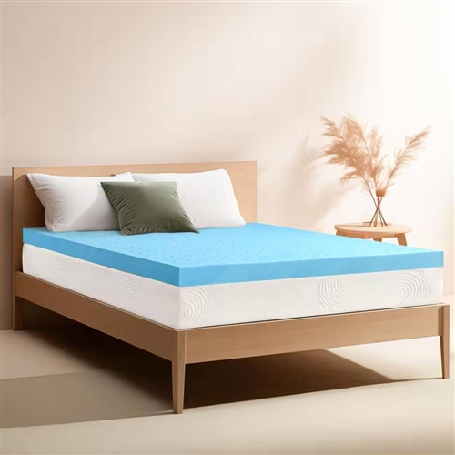 Queen size 3-inch Thick High Density Memory Foam Mattress Topper