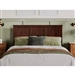 Queen size Traditional Style Headboard in Walnut Wood Finish