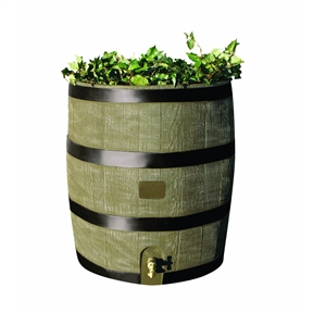 2-in-1 Rain Barrel Planter