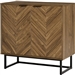 Modern Entryway Sideboard Buffet Dining Storage Cabinet in Walnut Wood Finish