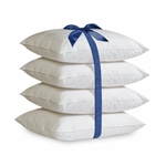 Set of 4 - Standard size Down Alternative Pillows - Machine Washable
