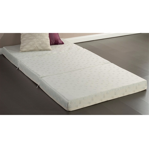 Twin size 4-inch Thick Memory Foam Guest Bed Mat Folding Mattress