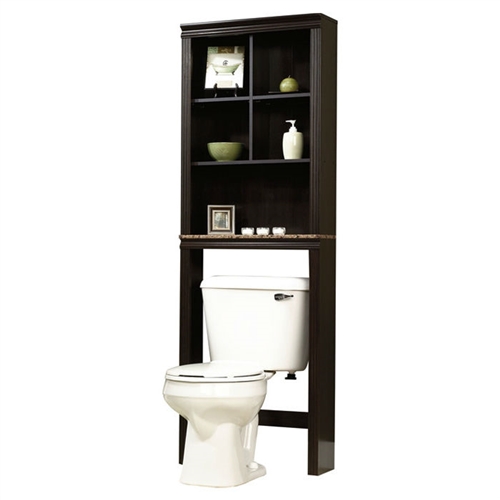 Over Toilet Bathroom Storage Cabinet Shelves Cubby Etagere