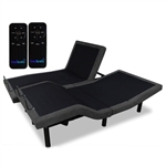 Queen Adjustable Bed Frame Base with Remote Control USB Ports and Massage