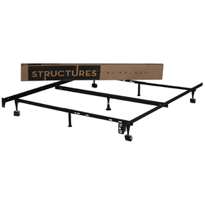 Heavy Duty 7 Leg Adjustable Metal Bed Frame