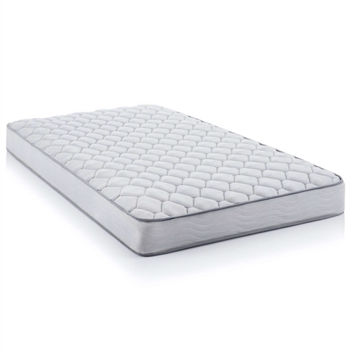 Twin size 6-inch Innerspring Coil Mattress with Quilted Cover - Medium Firm
