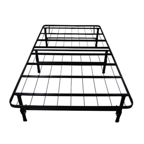 Twin size Black Metal Platform Bed Frame