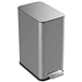 2.6 Gallon Slim Rectangular Stainless Steel Kitchen Bathroom Step Trash Can