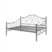Full size Metal Daybed Frame Contemporary Design Day Bed in Bronze Finish