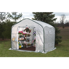 Farm-House Home Garden UV Resistant Greenhouse (9' x 9')