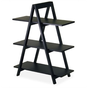 Basics 38" H "A" Frame Shelf in Black