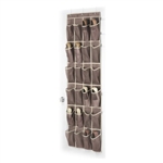 Door Hanging Shoe Rack Organizer with 24 Shoe Pockets in Java