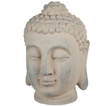 Zen Garden Outdoor Buddha Head Statue