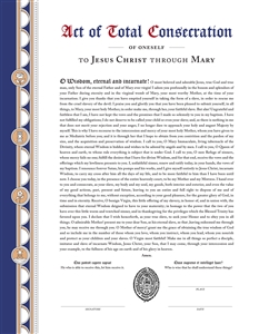Consecration Certificate