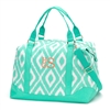 Mint Ikat Weekender Bag