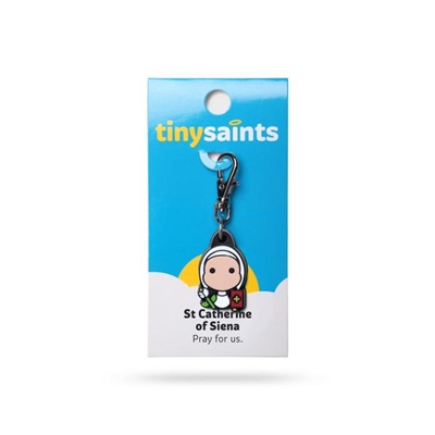 Tiny Saints Charm - St. Catherine of Siena