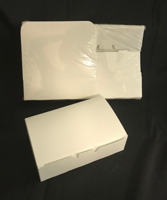 1.5 Pound White Candy Boxes