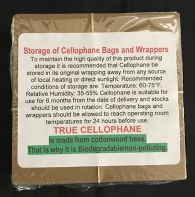 Clear Cellophane Candy Wrappers