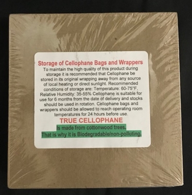 Clear Cellophane candy Wrappers