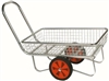 zinc garden centre trolley