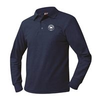 Youth Long Sleeve Knit Polo