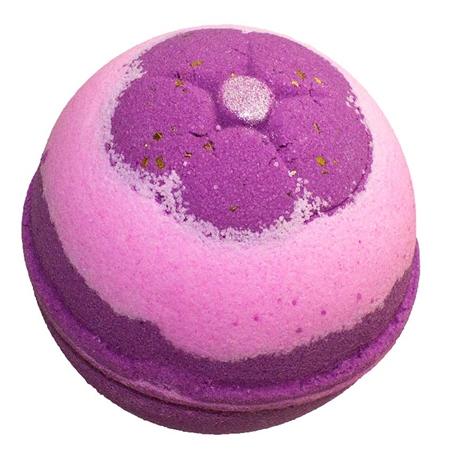 Blackberries, Raspberries, and Vanilla Bath Bomb