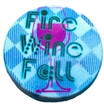 "Fire Wine Fall" Color Art Bath Bomb