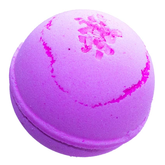 Pink Sugar Crystals Bath Bomb