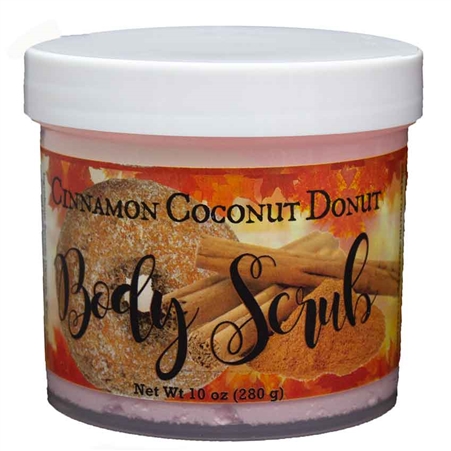 Cinnamon Spiced Coconut Donut Sugar Whipped Scrub