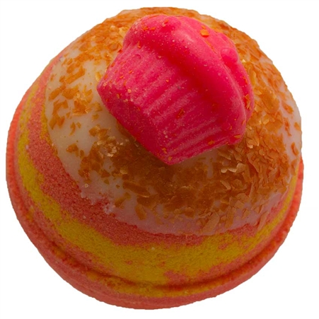 Pumpkin Cupcake Bath Bomb