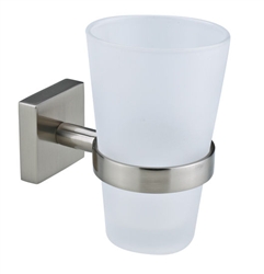 Drinking Glass-Toothbrush Holder-Wall Mount