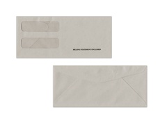 CMA #10 Double Window Envelope