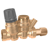 Caleffi 116 ThermoSetterâ„¢ Â¾" NPT female (with inlet check valve) Adjustable thermal balancing valve. 116150AC