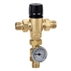 Caleffi 1" NPT male Low Lead Mixing Valve With Thermometer 521610A