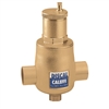 Caleffi 1" sweat Discal Sweat Air separator with Â½" service check valve. 551028AC