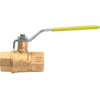 Caleffi 2" NPT female, drain, ball valve with lever NA39600