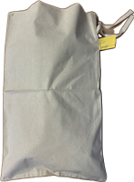 1128  10oz Canvas Sample Bagw/Wrap-Tie-17" x 28" - Qty 25