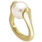 Vermeil Pee Wee Lotus Ring