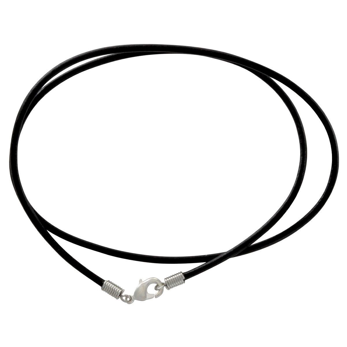 Necklace - Leather Cord - Black