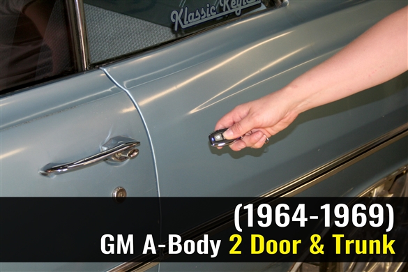 Klassic Keyless GM A-Body 2 Door (1964-1969) Keyless Entry System with Trunk Release