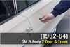 Klassic Keyless GM B-Body 2 Door (1962-1964) Keyless Entry System with Trunk Release