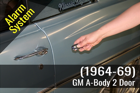 Alarm System with Keyless Entry for GM A-Body 2 Door (1964-1969)